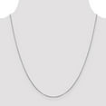 thumbnail image 3 of 1.3mm 14k White Gold Rolo Chain Necklace - 20 Inch, 3 of 3