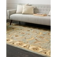thumbnail image 3 of Rugs.com Aditi Collection Rug – 10' x 13' Light Blue Low Rug Perfect For Living Rooms, Large Dining Rooms, Open Floorplans, 3 of 9