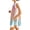 Pink, variant on UDAUDU Women's 2 Piece Sets Gradient Boho Sleeveless Crew Neck Pullover Tops Lounge Set Tracksuit Casual Shorts Matching Shorts with Pocket Green 2XL