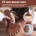 thumbnail image 3 of XIRQI Wood Therapy Massage Tools,Lymphatic Drainage Massager Helps Reduce Cellulite for Belly Arms&Legs,Anti Cellulite Massager Body Sculpting Tools for Body Contouring&Muscle Relief, 3 of 9