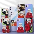 thumbnail image 2 of Moto G4 Play G5 G9 Plus G30 G20 G10 P30 Note P40 Power One 5G ACE Soft Case 77YPJ Anime Inuyasha, 2 of 4