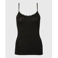 thumbnail image 4 of Cami with Lace Trim in Tuxedo Black, 4 of 5