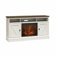 Ameriwood Home Ashton Lane Electric Fireplace TV Stand for TVs up to 65
