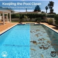 thumbnail image 3 of Ktaxon 12Mil Pool Cover, 18 x 36 FT Rectangle Solar Pool Blanket for Inground Pool and Above-Ground Swimming Pool, 18' x 36' Rectangular Clear, 3 of 8