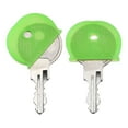 thumbnail image 5 of Uxcell Silicone Keys ID Sleeve Identifier Key Cap Cover Tags, Green 20 Pack, 5 of 6