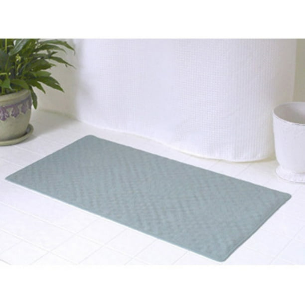 Large (18'' x 36'') SlipResistant Rubber Bath Tub Mat in Sage