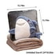 thumbnail image 3 of Teissuly Cute Pillow, Pillow Quilt Dual-use, Two-in-one Folding Blanket Pillow, Originality Quilt, Lunch Break Sofa Car Pillows(15.7x15.7 inch) Teissuly WER202312144505, 3 of 7