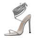 thumbnail image 2 of Zapatos de verano de mujer sexy Correa cruzada Tacones altos gruesos Sandalias de punta abierta Zapatos de fiesta Wmkox8yii  hfjk2185, 2 of 9