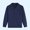 Navy, variant on Children's Solid Color Long Sleeve Two Buttons Polo Shirts Loose Casual Shirts 5-14 Years Old Blue 5 Years