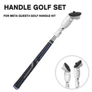VR Golf Club Attachment for Oculus Quest 3, Adjustable with Silicone Grip, 30*5*2 cm, Gaming Enhancement