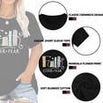 thumbnail image 6 of XCHQRTI Christian Shirts for Women Plus Size Tshirts Cross Faith Shirt Short Sleeve Oversized Graphic Tee, 6 of 11