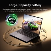 16 Laptop,Intel Core i5,16GB RAM 256GB SSD,Windows 11 Pro Notebook Computer PC,MS Office 2024,100% sRGB Gamut FHD Display