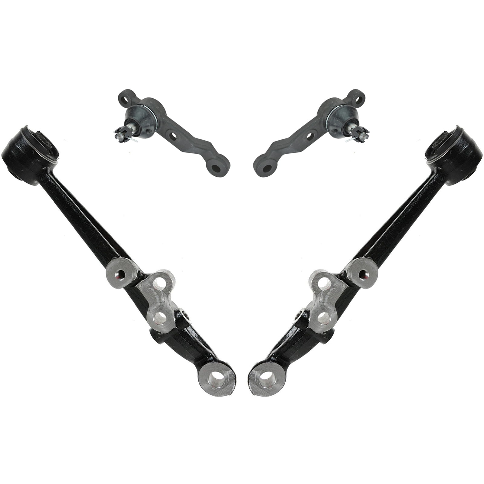 TRQ Front Lower Control Arm Set Compatible with 1998-1999 Lexus GS300 GS400