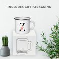 thumbnail image 4 of Koyal Wholesale Stainless Steel Campfire Coffee Mug, Blush Floral Monogram, Letter Z, 4 of 5