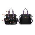 thumbnail image 3 of Bolsa Bloosom Mujer Impermeable Viaje Nylon Crossbody Bandolera Negro, 3 of 4