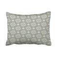 thumbnail image 1 of RYLABLUE Pattern Black And Cream Decorative Pillowcase Cushion Cover 20x30 inch, 1 of 1