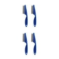 thumbnail image 2 of kurtrusly 2pack/lot Easy-to Flea Comb For Cats And Dogs Durable Comfortable Grip Robust blue L 2Set, 2 of 6