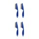 thumbnail image 2 of Methold 2 pack/lote agarre cómodo y elegante peine profesional para pulgas para mascotas peine para animales duradero azul L azul l 2Conjunto, 2 of 6