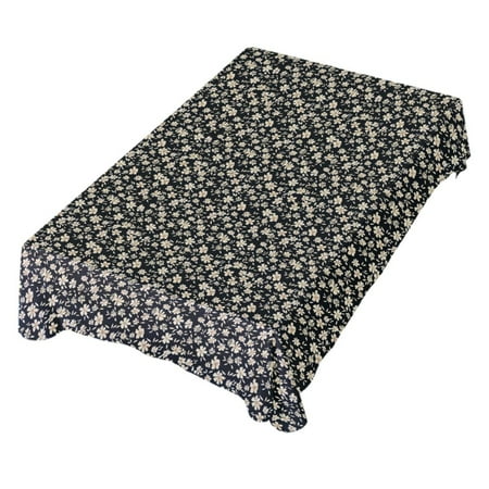 

JSTEL Daisy Floral Flower Table Cloth Rectangle 60 x 120 Inch Tablecloth Anti Wrinkle Table Cover for Dining Kitchen Parties