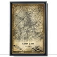 thumbnail image 2 of Taoyuan Vintage Map Prints Canvas, Taiwan Map Art Canvas, Canvas, Taoyuan Map City style vintage Canvas , Canvas Wall Art, Street Map Artwork Canvas, 2 of 6