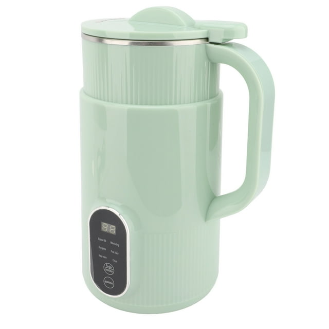 Fabricant de Lait de Soja, Lames en Acier Inoxydable en Forme de X, Faible Bruit, Panneau Tactile Intelligent, Machine Électrique pour Lait de Haricots et Noix pour Amandes, Noix de Cajou, Avoine, Soja, 9 Fonctions, Capteur de Sécurité