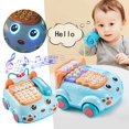 thumbnail image 2 of EASTIN Toys Baby Toys Baby Musical Light Up Toys Girls Baby Telephonetoys 0 To 6 Months Baby Educational Keyboard Toys For 1 Year Old Boys Girls Baby Girl Toys 3 Years Old, 2 of 9