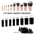 thumbnail image 4 of Limpiador de brochas de maquillaje - Negro Adepaton WMZL-838-1, 4 of 7