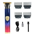 Vintage T9 Cordless Clipper USB Rechargeable Mustache Trimmer For Beard