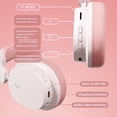 thumbnail image 6 of Wireless Bluetooth Headphones Over Ear,Hi-Fi Stereo Wireless Headphones Foldable/Wired/Wireless with Microphone/TF, Available for TV, Travel, Home Office Headset, Quick Charge 20 Hours Playtime Black, 6 of 10