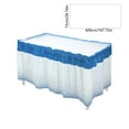 thumbnail image 3 of HongHeng Plastic Table Skirts and Polka Dot Tablecloths Confetti Table Cover 167 x 28 Inch Disposable Table Skirts for Wedding Birthday Party Decoration Supplies, 3 of 6