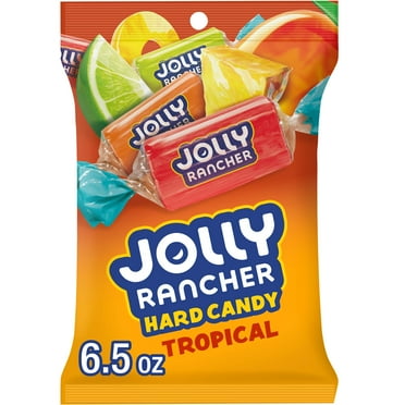 Jolly Rancher Tropical Fruit Flavored Hard Candy, Bag 6.5 oz