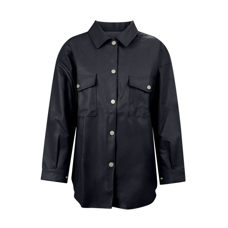 BIG SLEEVE FAUX LEATER ジャケット LAGUA GEM | BIG SLEEVE FAUX LEATER ジャケット (ジャケット