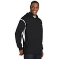 thumbnail image 4 of Sport-Tek Mens Tech Fleece Colorblock Hooded Sweatshirt, 4 of 6