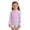 Multicolour1, variant on Girls Rash Guard Two Piece Swimsuit - Toddler Long Sleeve Bathing Suit with Front Zipper UPF 50  Sun Print Swimwear for Kids Ages 3-7(Multicolour/4Y)