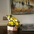 thumbnail image 3 of RADIANCE Goods Tiffany-Style Animal Stained Glass Accent Lamp 9.5" Height, 3 of 5