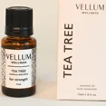 thumbnail image 2 of Vellum Wellness Huile Essentielle d'Arbre à Thé / 100 % Pure, Aromathérapie Apaisante et Vivifiante pour Soulager le Stress, Clarté Mentale et Fraîcheur, Atmosphère Propre, 15 ml, 2 of 8