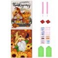 thumbnail image 1 of Pintura de diamante 5D DIY Juego de brocas redondas completas Calabaza Goblin Decoración para el hogar 2 piezas, 1 of 9