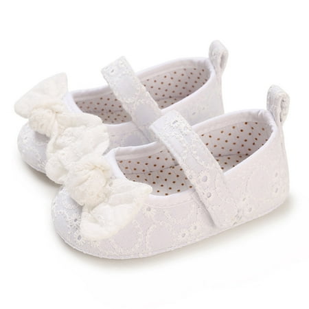 

LEEy-World Toddler Girl Shoes First Girls Casual Toddler Princess Prewalker Bowknot Walking Shoes Baby Baby Shoes