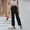 Black#4, variant on Sweatpants for Women Wide Leg,Women's Casual Fashion Elastic-waist Pants Loose Casual Pants Army Green S
