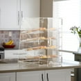 thumbnail image 3 of Olde Midway 4-Tier Commercial Bakery Display Case, Acrylic w/ Removable Trays for Pastry, 3 of 7