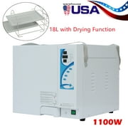 18L Dental Lab Autoclave Sterilizer Medical Steam Sterilization Drying Function 110V 1100W