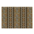 thumbnail image 1 of Ethnic Cutting Board, Culture Ornamental Stripes with Earthy Classical Timeless Motifs, Decorative Tempered Glass Cutting and Serving Board, Large Size, Multicolor, by Ambesonne, 1 of 1