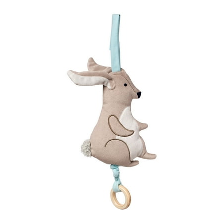 Manhattan Toy Camp Acorn Bunny Pull Musical Crib Toy