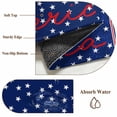 thumbnail image 6 of 4th of July 2'x6' Runner Rugs for Hallway Kitchen Bedside Non Slip, Independence Day American Patriotic Stars Blue Entryway Rug Runners with Rubber Backing, Long Carpet Runner for Laundry Room, 6 of 8