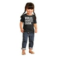 thumbnail image 4 of Worlds Okayest Cousin Family Relative Toddler Boy Girl T Shirt Infant Toddler Brisco Brands 4T, 4 of 6