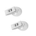 thumbnail image 1 of Speravity 2 uds Clips para ventana de coche montados 200G Clips de succión para ventana soportes de ventosa extraíbles para coche, blanco Type3 NO3, 1 of 6