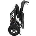 thumbnail image 6 of Anvazise Folding Transport Wheelchair,Portable Wheelchairs for Adults and Seniors,Ultra-Light Wheelchair,Black, 6 of 10