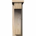 thumbnail image 2 of 5 1/2"W x 14"D x 18"H Huntington Smooth Corbel w/Backplate, Douglas Fir, 2 of 9