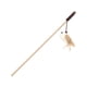 thumbnail image 5 of GOOHOCHY 4 juguetes para gatos con mango de madera, con forma de palo para coquetear, con colgante de plumas de peluche y cascabel para jugar en casa (estilos variados)., 5 of 8