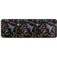 thumbnail image 5 of Dreamtimes Spring Embroidery Hummingbirds Hallway Runner Rug 2'x6' Kitchen Rug with Rubber Backing Non Slip Entryway Rug Runner Washable Soft Area Rug for Hallway Bedroom Kitchen Decor, 5 of 6